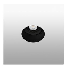 FARO - Empotrable FRESH negro sin marco GU10