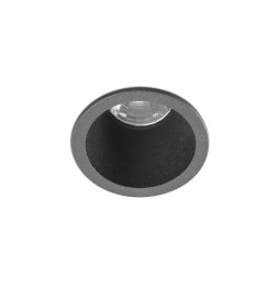 FARO - Empotrable FOX negro 3-5W 350-500mA 2700K 25°