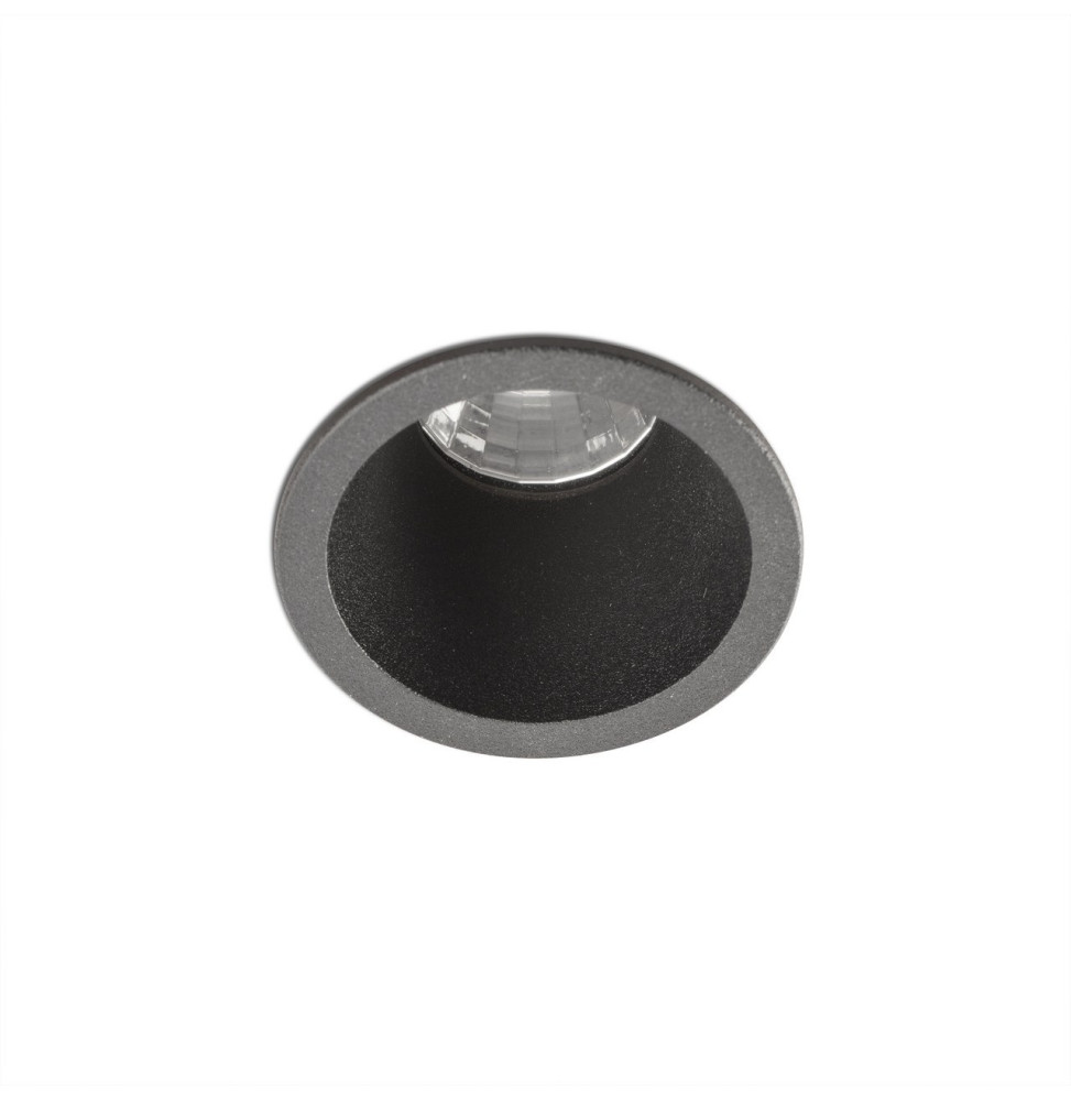 FARO - Empotrable FOX negro 3-5W 350-500mA 2700K 25°