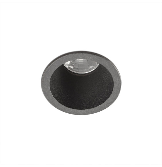 FARO - Empotrable FOX negro 3-5W 350-500mA 2700K 25°