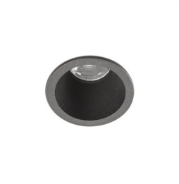 FARO - Empotrable FOX negro 3-5W 350-500mA 2700K 25°