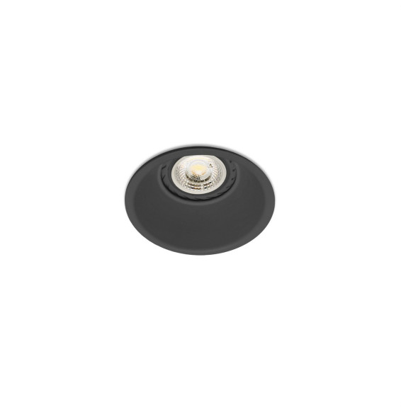 FARO - Empotrable GAS negro GU10/MR16 50W