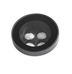 FARO - Empotrable TRAS negro fijo LED 4W 3000K 13°