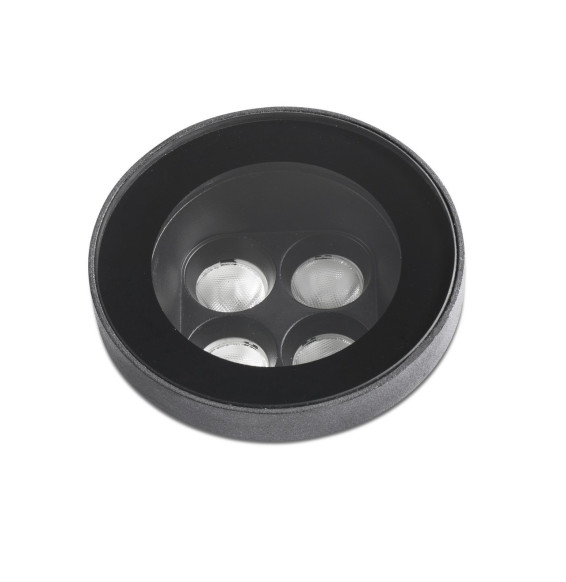 FARO - Empotrable TRAS negro fijo LED 4W 3000K 13°