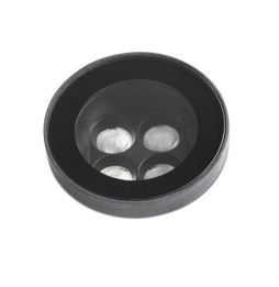 FARO - Empotrable TRAS negro fijo LED 4W 3000K 13°