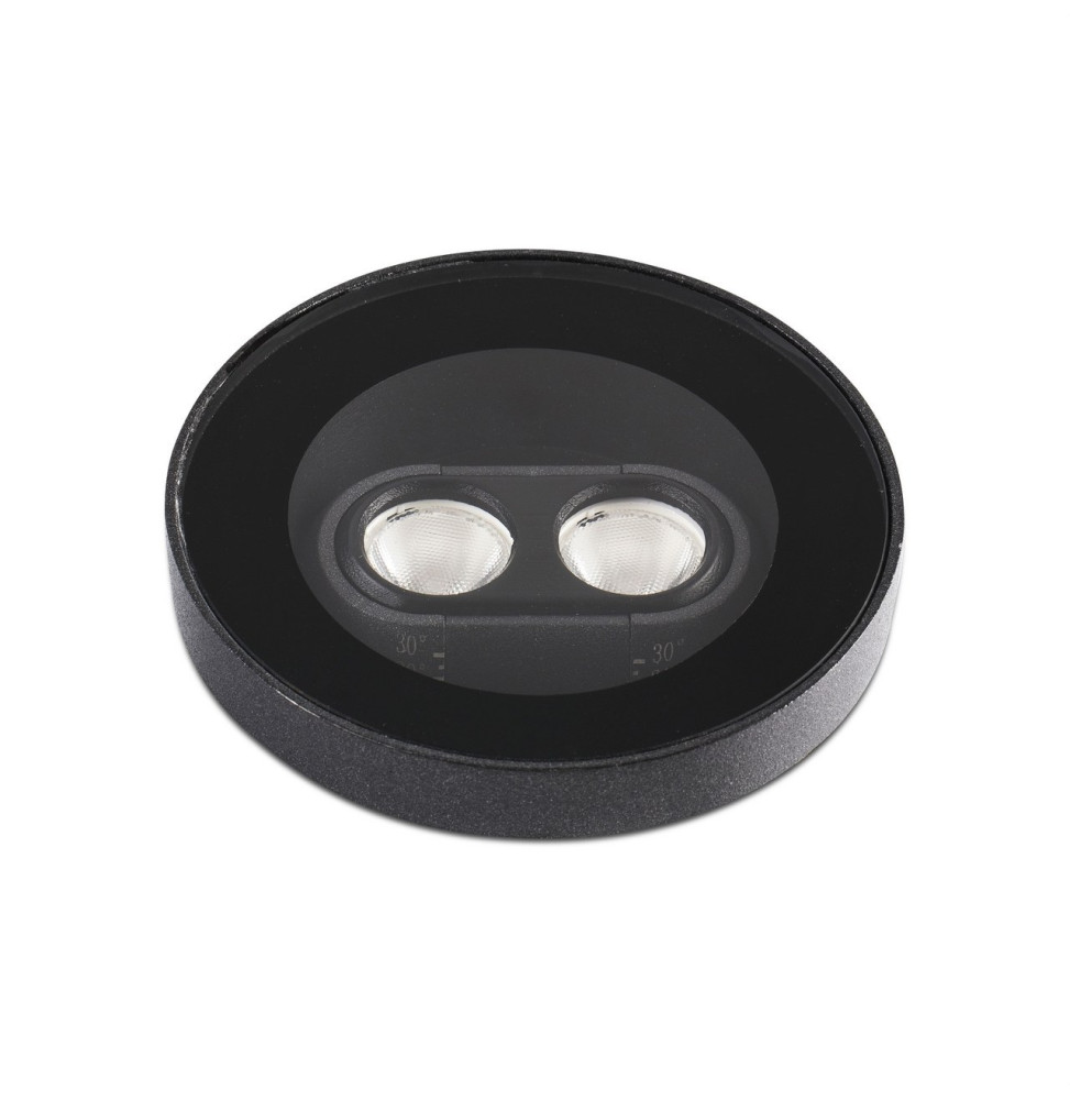 FARO - Empotrable TRAS negro orientable LED 4W 3000K 13°