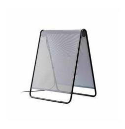 FARO - Luminaria jardín CADAQUES gris P/S LED 18W 3000K azul