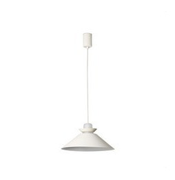 FARO - Luminaria colgante NAOS beige diámetro 400 1xE27