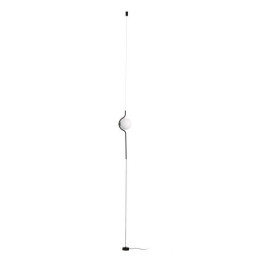 FARO - Luminaria colgante/pie LE VITA de salón negro LED 8W 2700K
