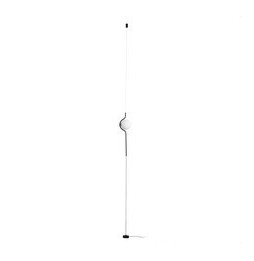 FARO - Luminaria colgante/pie LE VITA de salón negro LED 8W 2700K