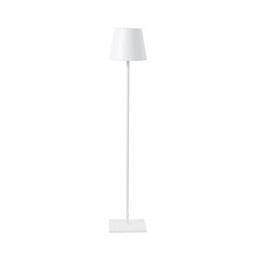 FARO - Luminaria pie TOC pie de salón blanco 4,5W 3000K