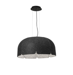 FARO - Luminaria techo MUTE gris oscuro/claro LED 24W 3000K dimable