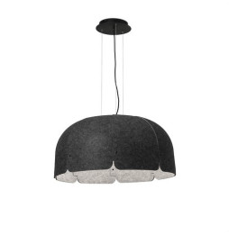 FARO - Luminaria techo MUTE gris oscuro/claro LED 24W 3000K dimable