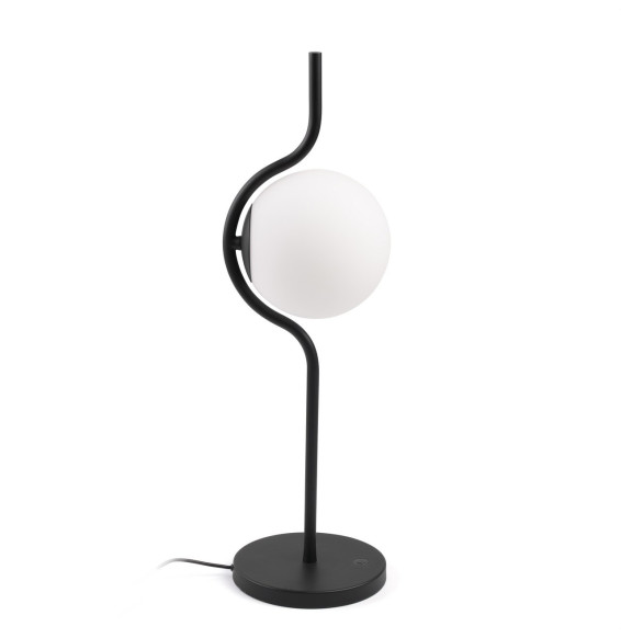 FARO - Luminaria sobremesa LE VITA negro dimable LED 6W 2700K