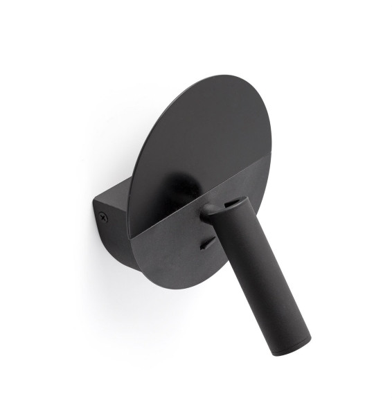 FARO - Luminaria lector DUAS USB LED 3W 2700K negro
