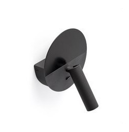 FARO - Luminaria lector DUAS USB LED 3W 2700K negro