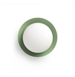 FARO - Plafón/aplique MAY LED 4W 2700K verde