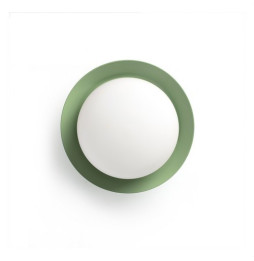 FARO - Plafón/aplique MAY LED 4W 2700K verde