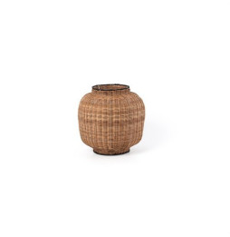 FARO - Pantalla TUPAI E27 ø300x290xø168 rattan