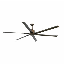 FARO - Ventilador ANDROS Ø213cm 6 palas blanco marrón