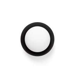 FARO - Plafón/aplique MAY LED 4W 2700K negro