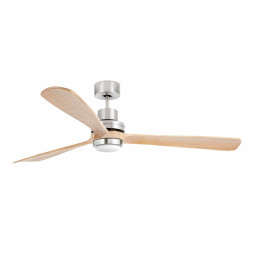 FARO - Ventilador LANTAU-G Ø1680mm DC 3 palas pino níquel mate luz