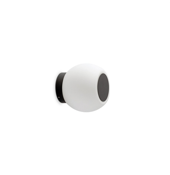 FARO - Plafón/aplique MOY LED 4W 3000K negro