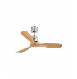 FARO - Ventilador MINI LANTAU DC Ø1060mm 3 palas pino níquel mate