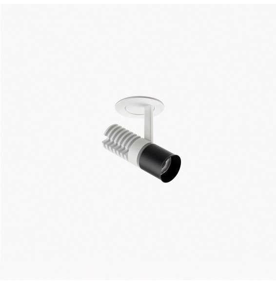 FARO - Proyector extraíble UNO 8W 24° 3000K CRI90 blanco / negro