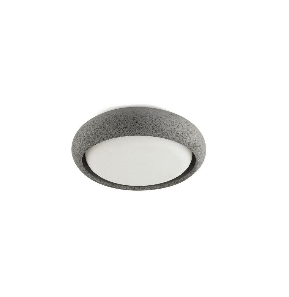FARO - Plafón ANGA 240 LED 18W 2700K gris oscuro