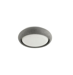 FARO - Plafón ANGA 240 LED 18W 2700K gris oscuro
