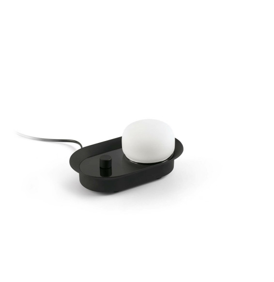 FARO - Aplique MAYA LED 8W 2700K negro / negro