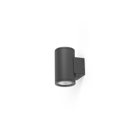 FARO - Aplique TOND 2L LED 9W 2700K gris oscuro