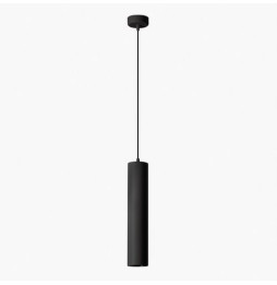 FARO - Luminaria FOST PENDANT diámetro 80 28W 38° 4000K CRI97 TRIAC negro