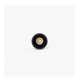 FARO - Downlight TULIPA simétrica IP44 7W NG 36° 2700K CRI90 CASAMBI negro