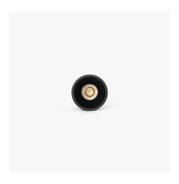 FARO - Downlight TULIPA simétrica IP44 7W NG 15° 4000K CRI90 CASAMBI negro
