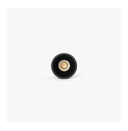 FARO - Downlight TULIPA simétrica IP44 7W NG 15° 3000K CRI90 CASAMBI negro
