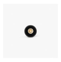 FARO - Downlight TULIPA simétrica IP44 10W NG 55° 2700K CRI90 CASAMBI negro