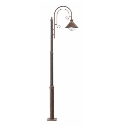 FARO - Farola NAUTICA-7 E27 60W marrón óxido