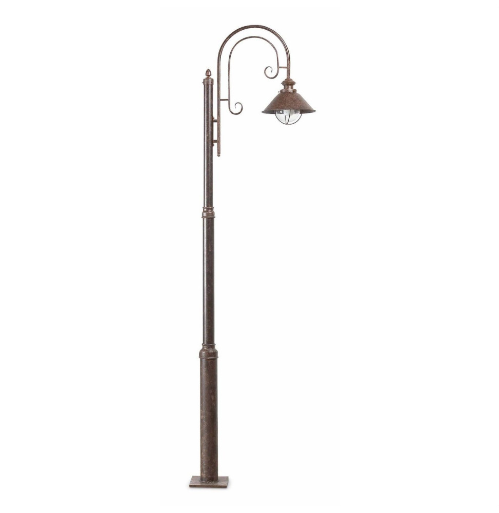 FARO - Farola NAUTICA-7 E27 60W marrón óxido