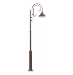 FARO - Farola NAUTICA-7 E27 60W marrón óxido