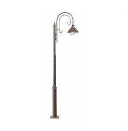 FARO - Farola NAUTICA-7 E27 60W marrón óxido