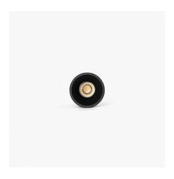 FARO - Downlight TULIPA simétrica IP44 10W NG 24° 3000K CRI90 CASAMBI negro