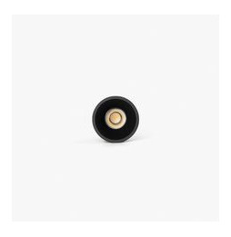 FARO - Downlight TULIPA simétrica IP44 10W NG 15° 3000K CRI90 CASAMBI negro