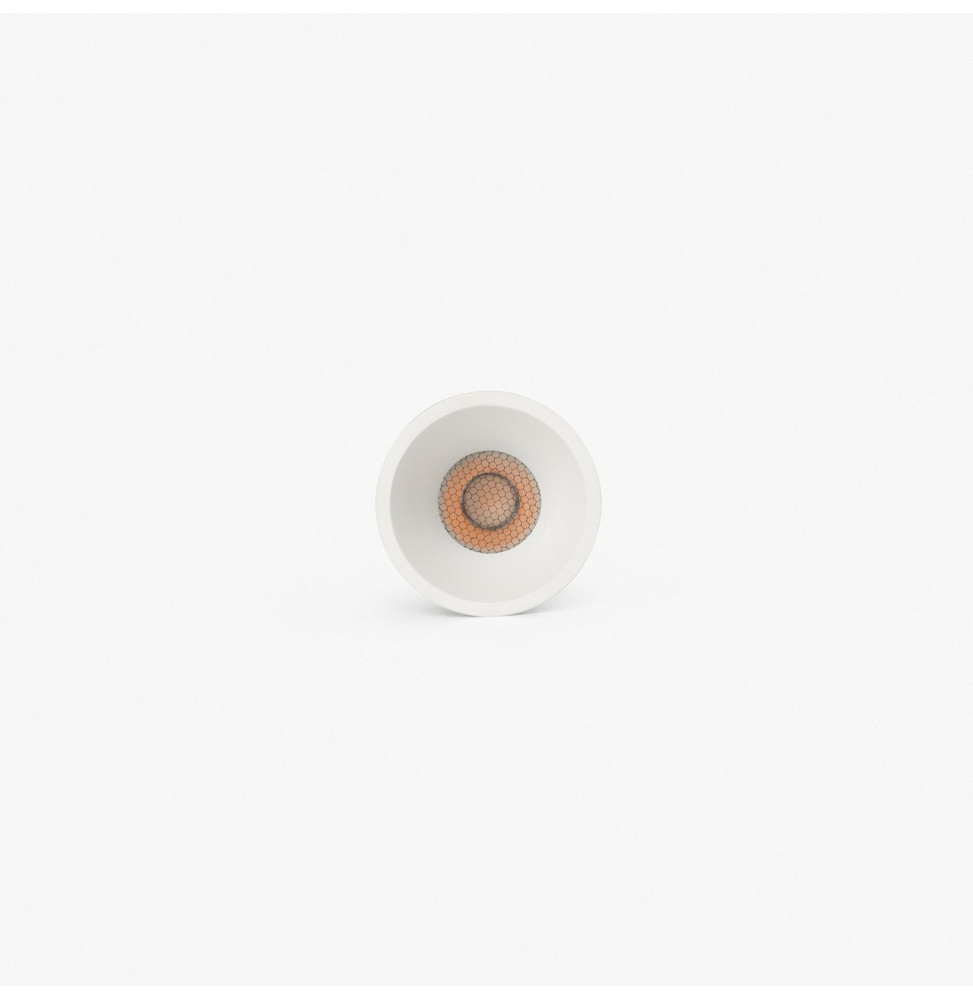 FARO - Downlight TULIPA simétrica IP44 10W 55° 2700K CRI90 CASAMBI blanco