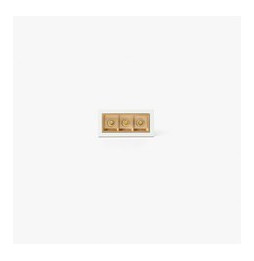 FARO - Empotrable TROOP 3x2W 48° 3000K CRI90 blanco / oro
