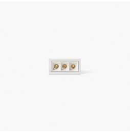 FARO - Empotrable TROOP 3x2W 36° 4000K CRI90 blanco / blanco