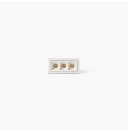 FARO - Empotrable TROOP 3x2W 48° 3000K CRI90 blanco / blanco