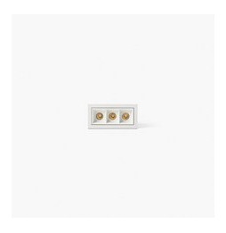 FARO - Empotrable TROOP 3x2W 48° 3000K CRI90 blanco / blanco