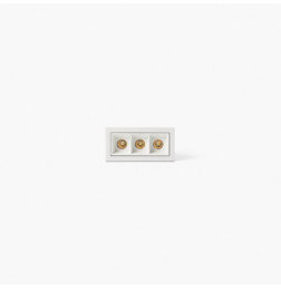 FARO - Empotrable TROOP 3x2W 48° 4000K CRI90 blanco / blanco